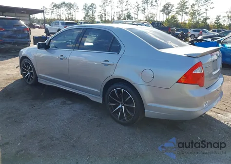2010 Ford Fusion Sport from USA, damaged, VIN 3FAHP0KC1AR172535